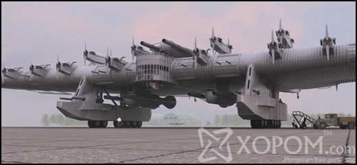 ЗХУ-ын үеийн нисдэг цайз Kalinin K-7 онгоц [15 зураг]